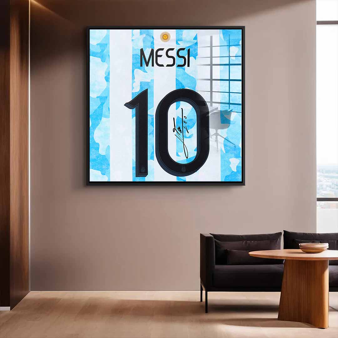 Messi - square edition - acrylic glass