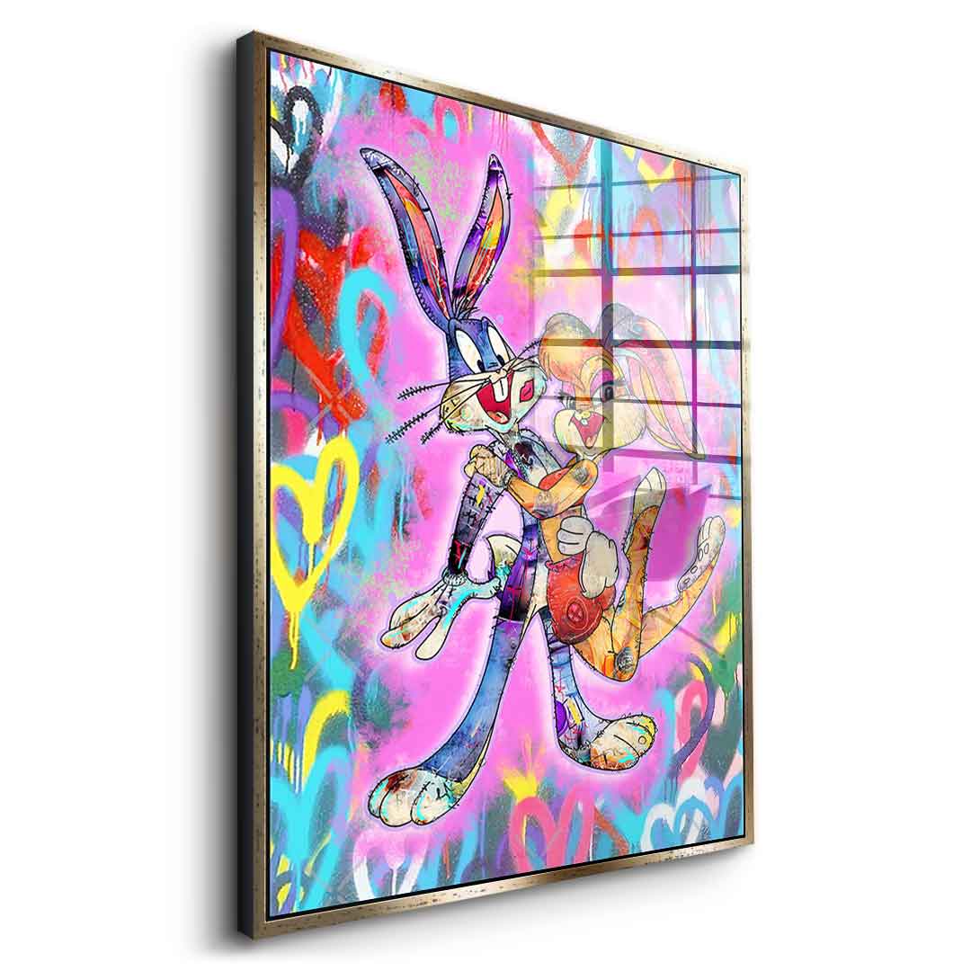 Lola Bunny Heart - Acrylglas
