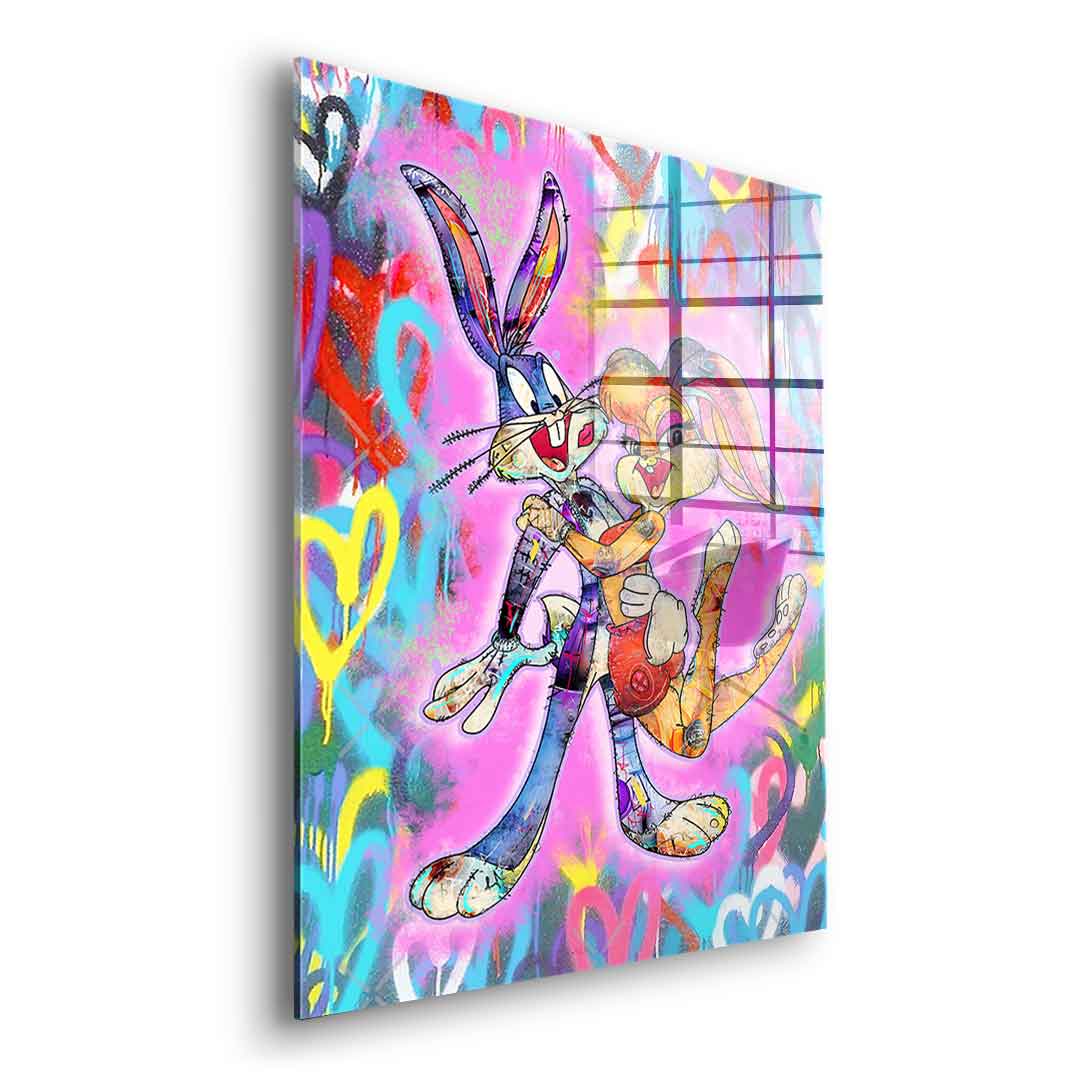 Lola Bunny Heart - Acrylglas