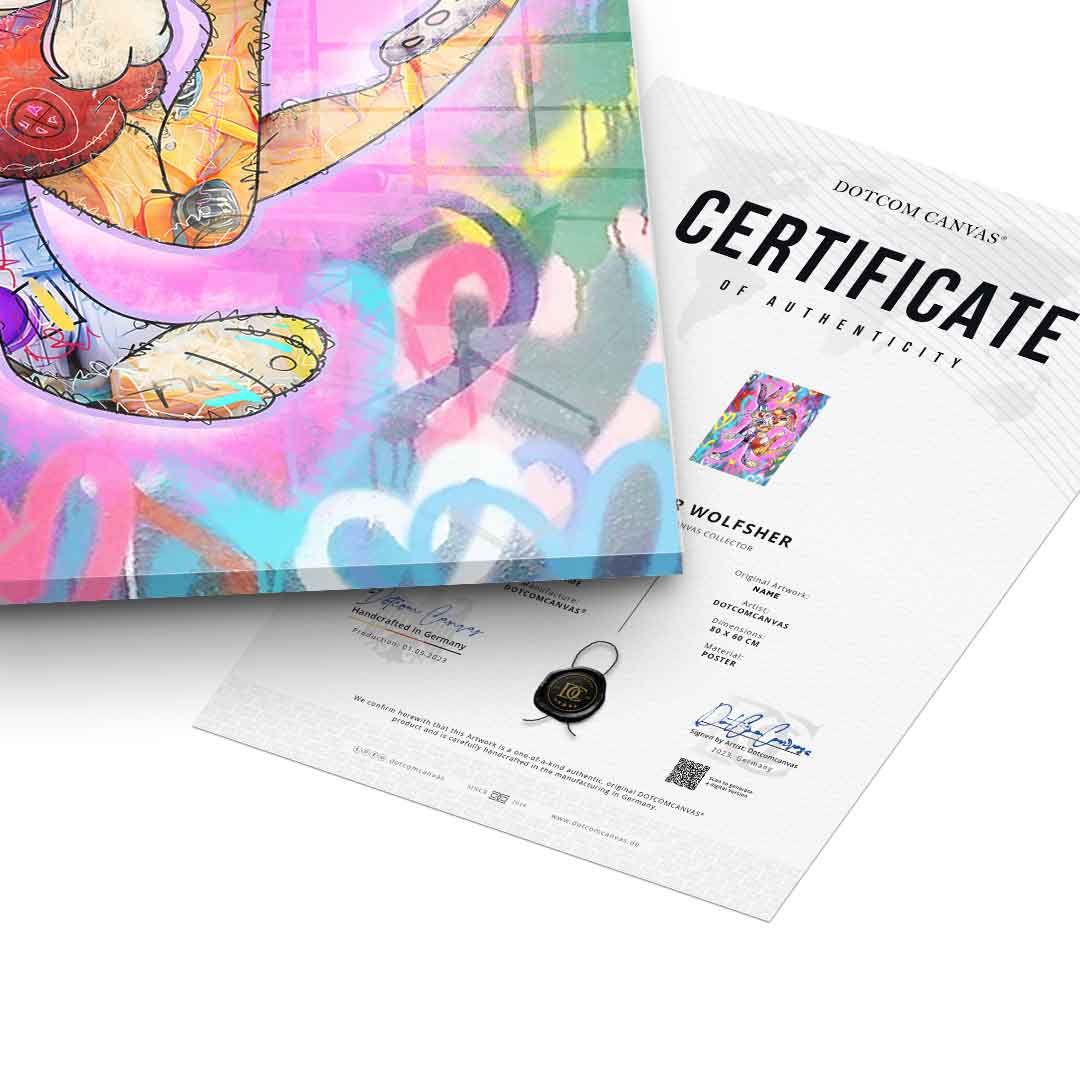 Lola Bunny Heart - Acrylglas