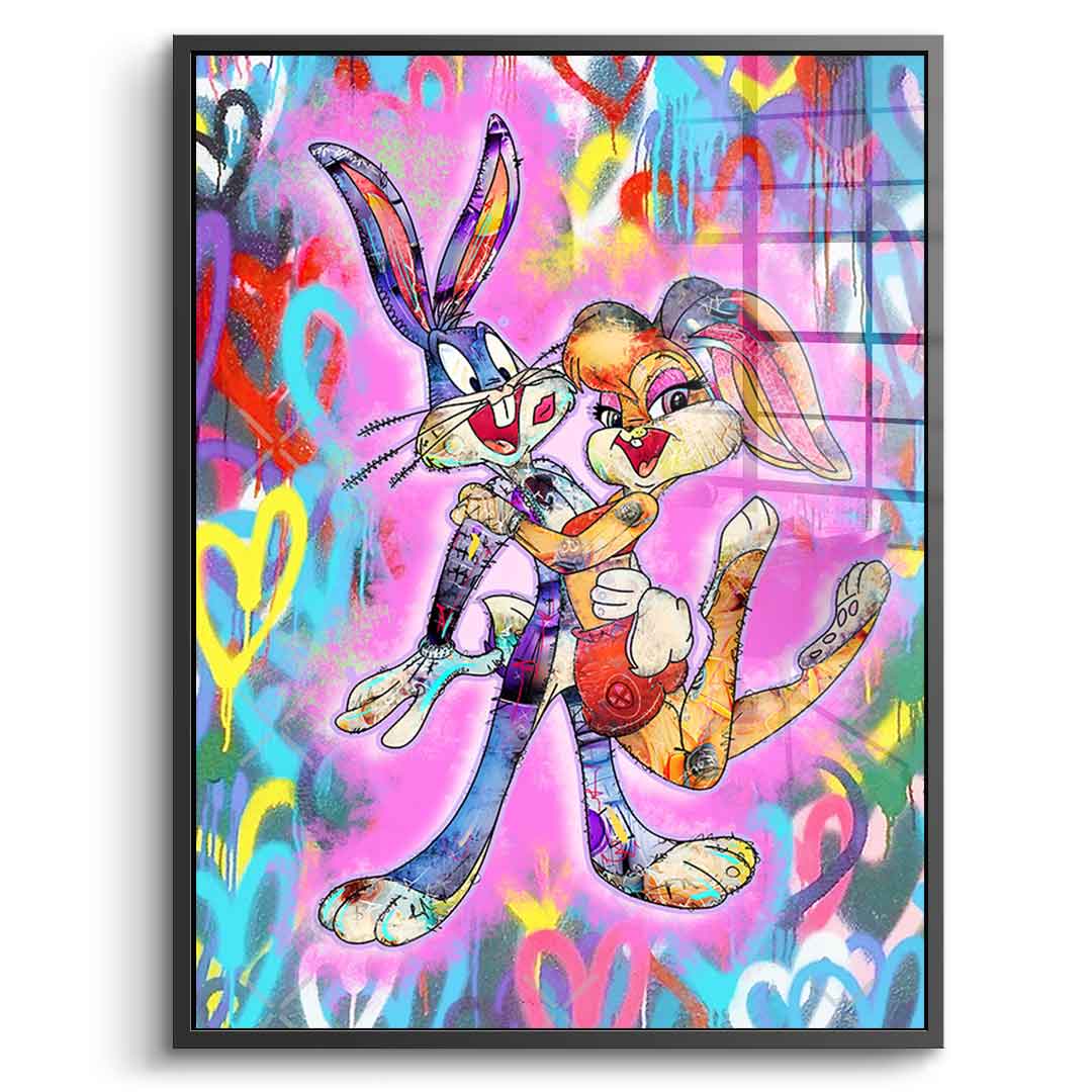 Lola Bunny Heart - Acrylglas