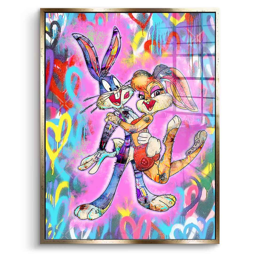 Lola Bunny Heart - Acrylglas
