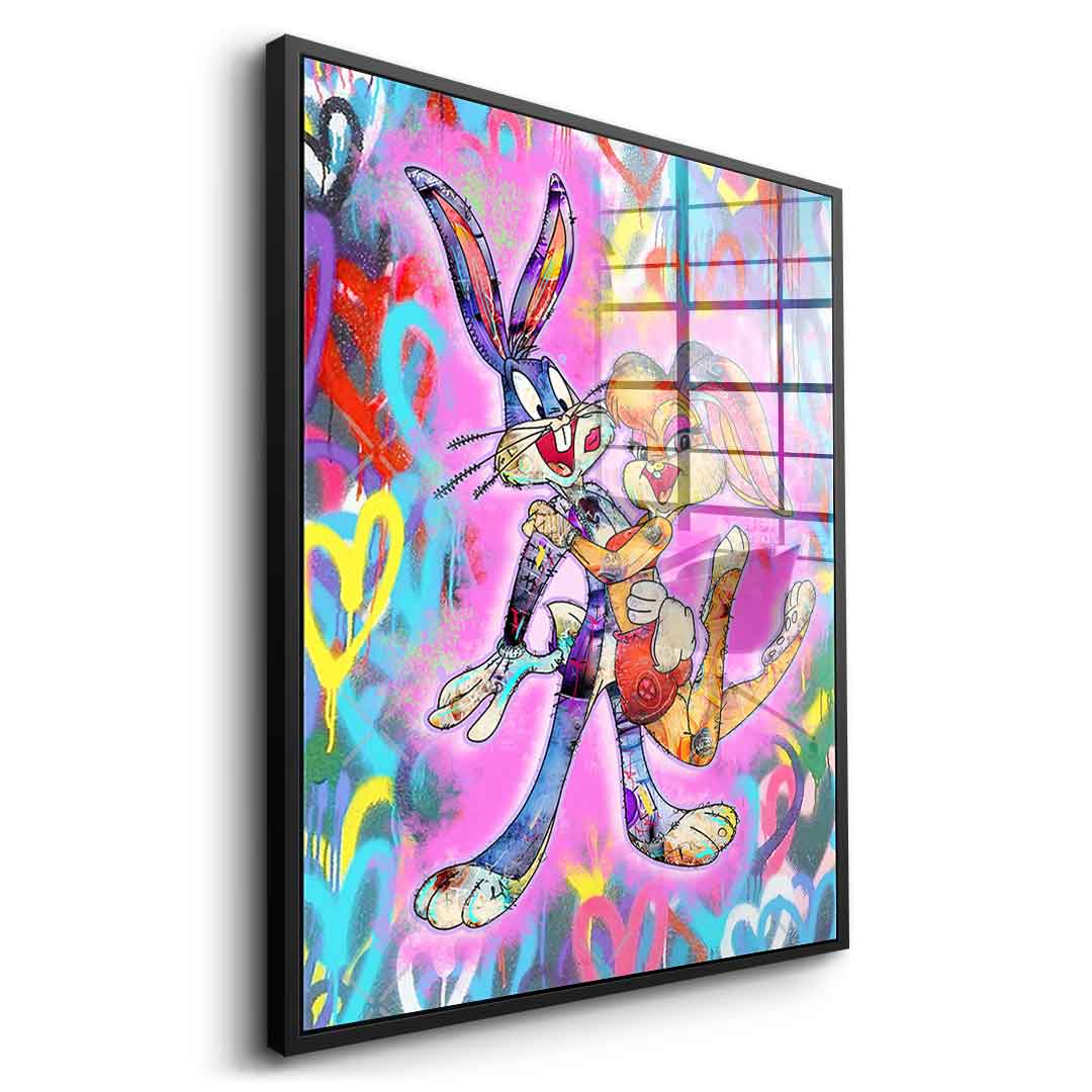 Lola Bunny Heart - Acrylglas
