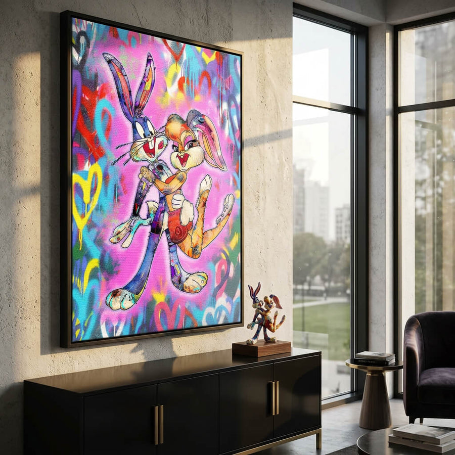Lola Bunny Heart - Acrylic Glass