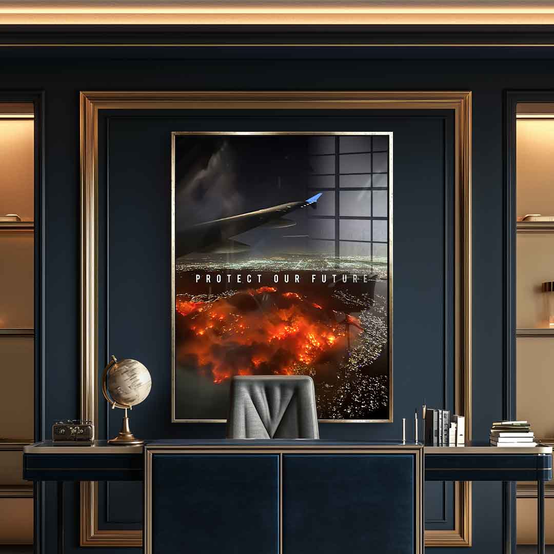 Protect our Future No 1 - acrylic glass