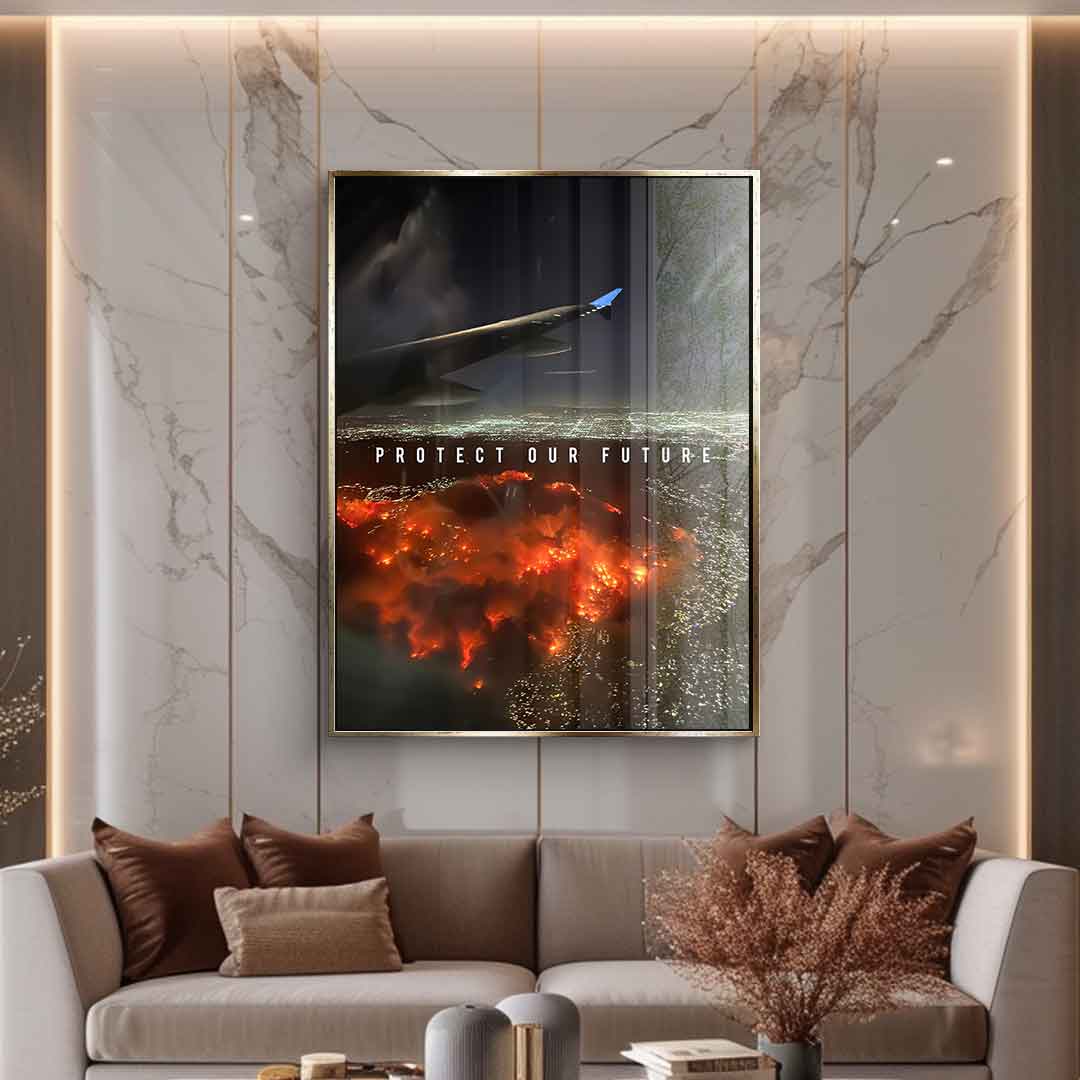 Protect our Future No 1 - Acrylglas