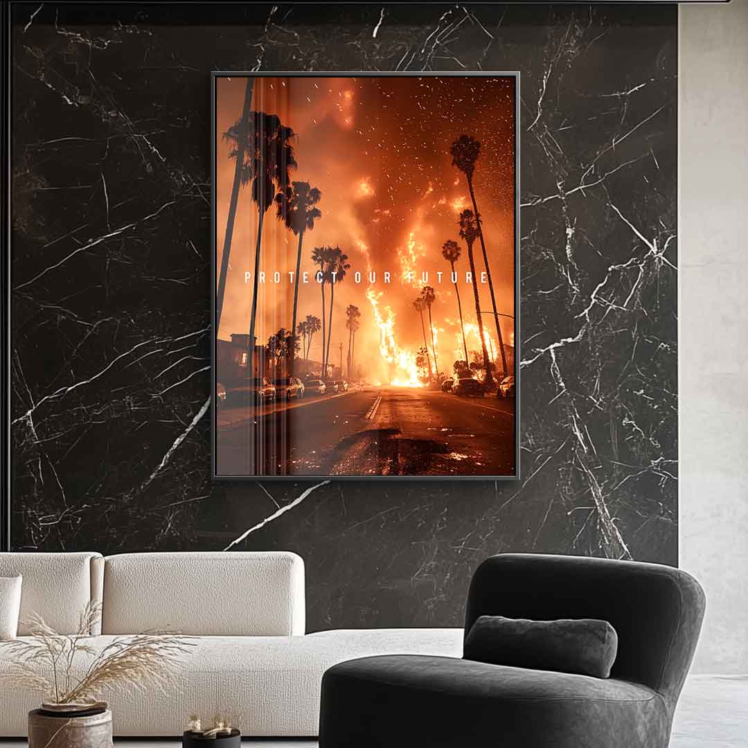 Protect our Future No 3 - acrylic glass