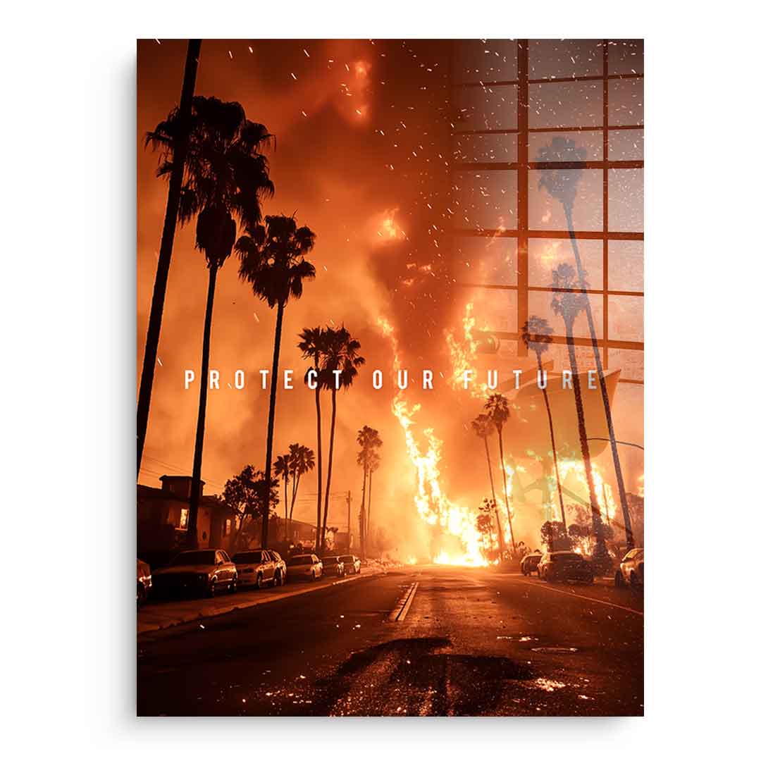 Protect our Future No 3 - acrylic glass