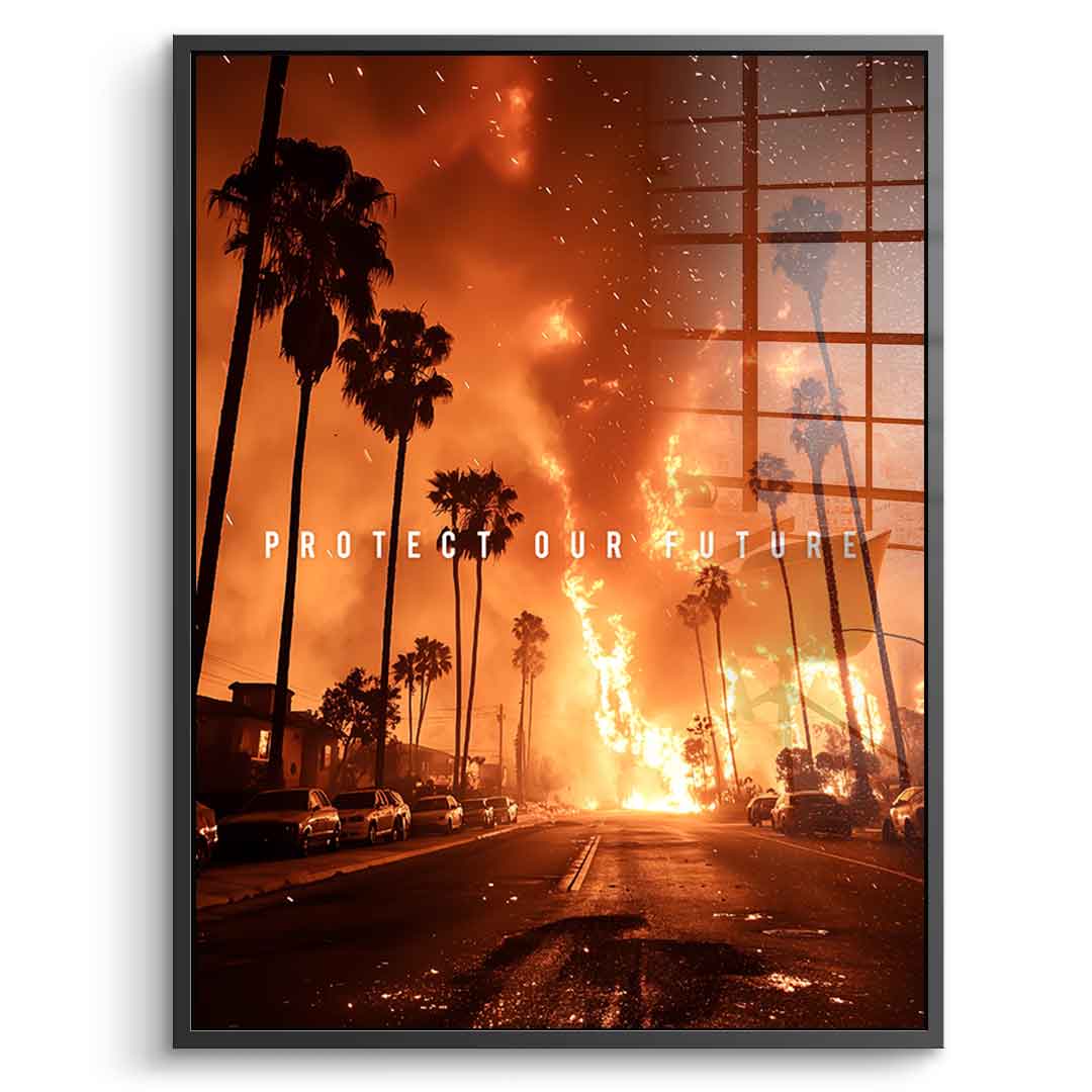 Protect our Future No 3 - acrylic glass