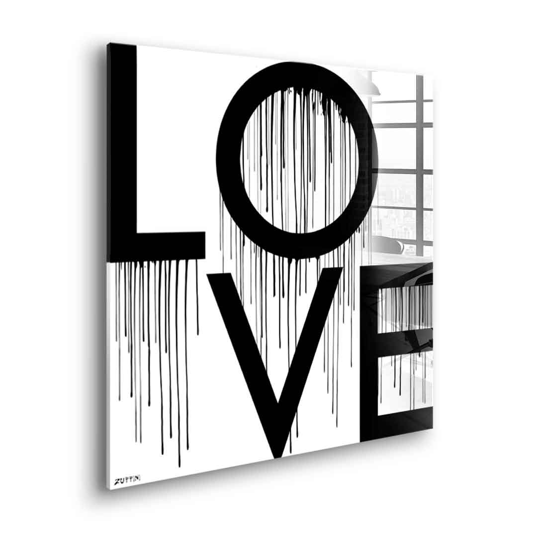 Love - Acrylglas