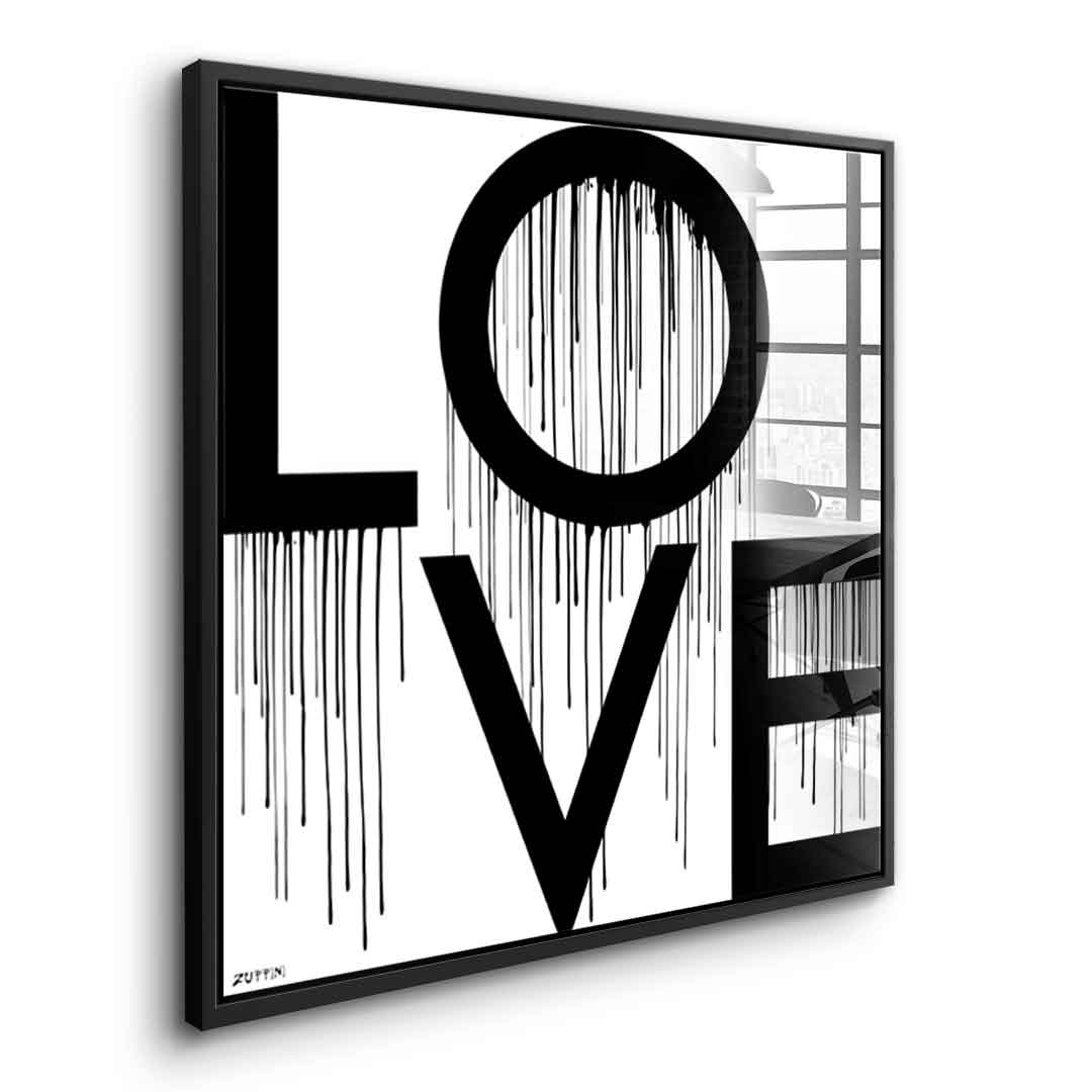 Love - Acrylglas
