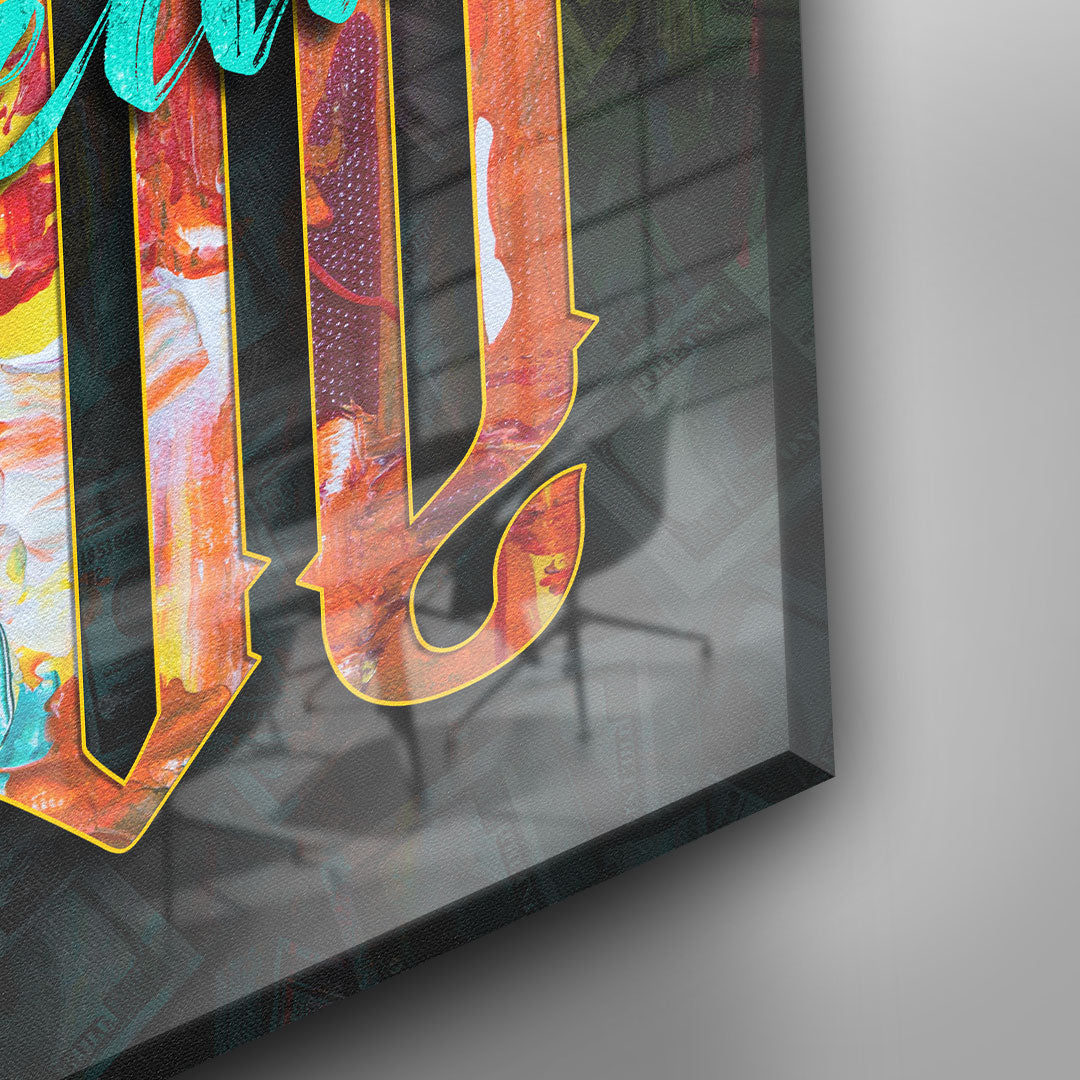 LOVE FREEDOM - Acrylglas