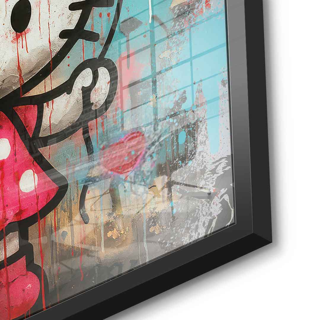 Love Kitty - Acrylglas