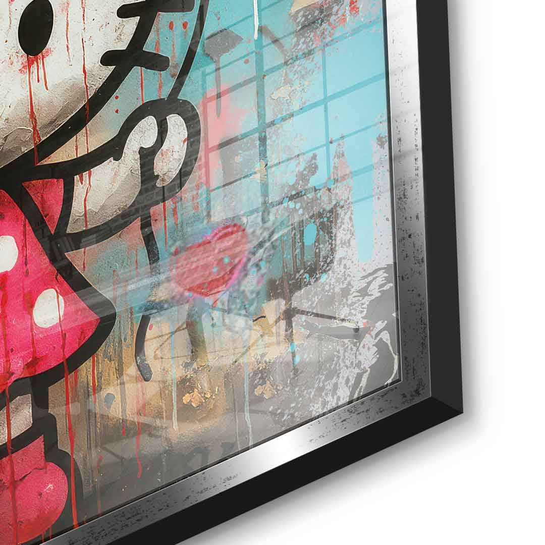 Love Kitty - Acrylglas