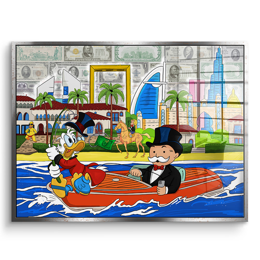 Luxury Lifestyle Dubai - Acrylic glass