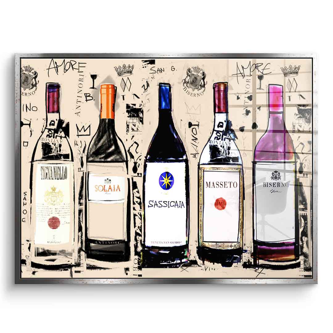 Luxury Wine Collection - Acrylglas