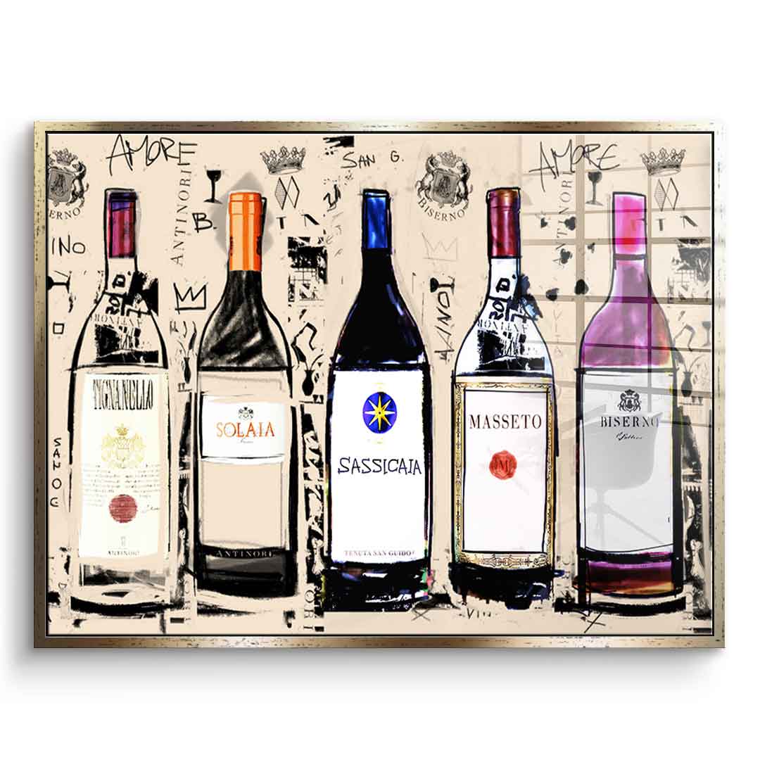 Luxury Wine Collection - Acrylglas