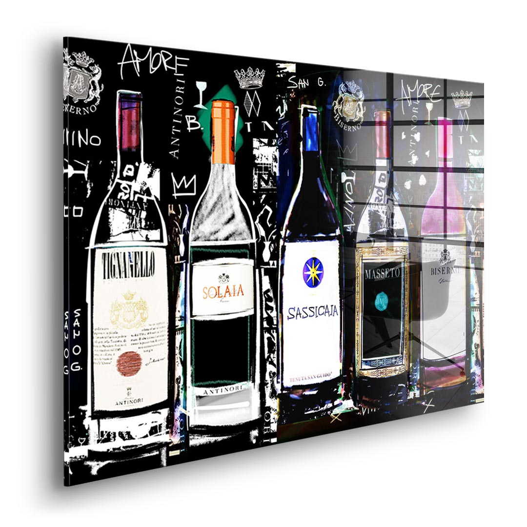 Luxury Wine Collection v2 - Acrylic glass