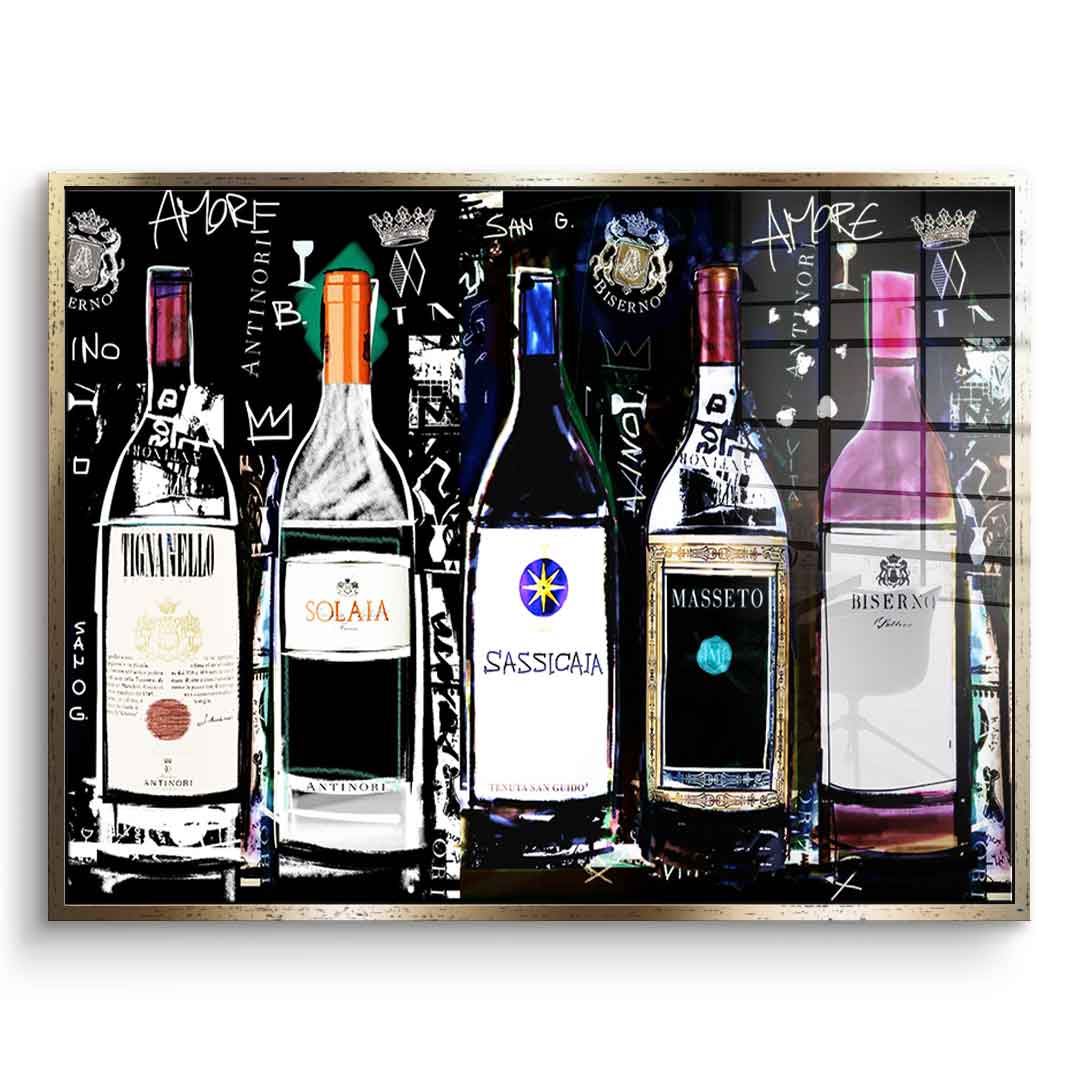 Luxury Wine Collection v2 - Acrylic glass