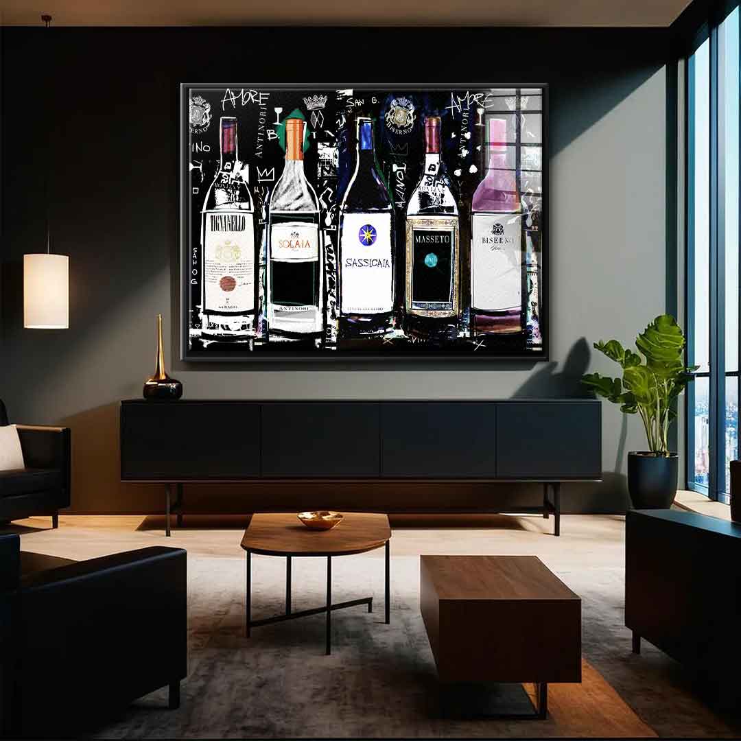 Luxury Wine Collection v2 - Acrylic glass