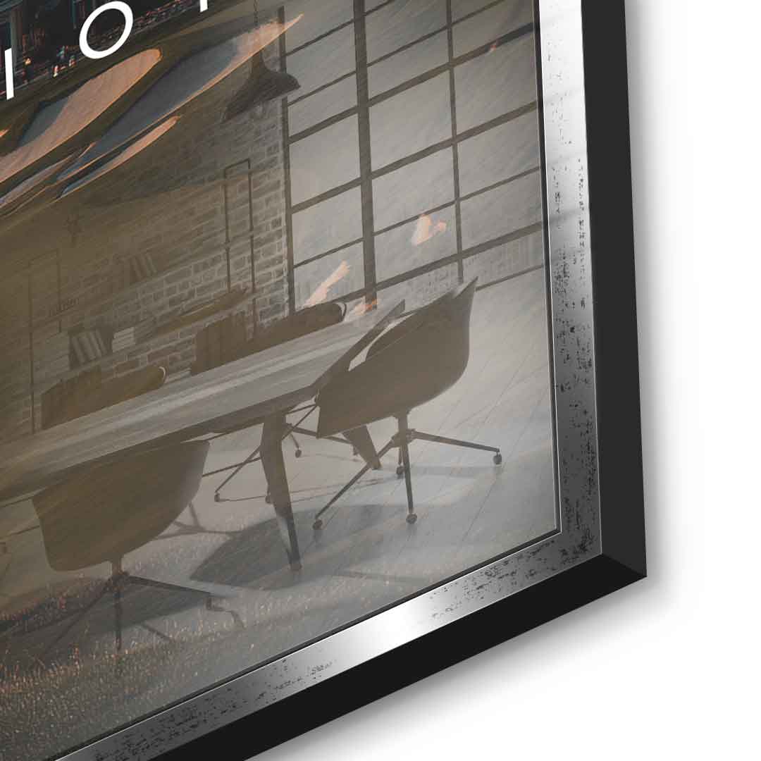 Luxury is Focus in Motion - acrylic glass