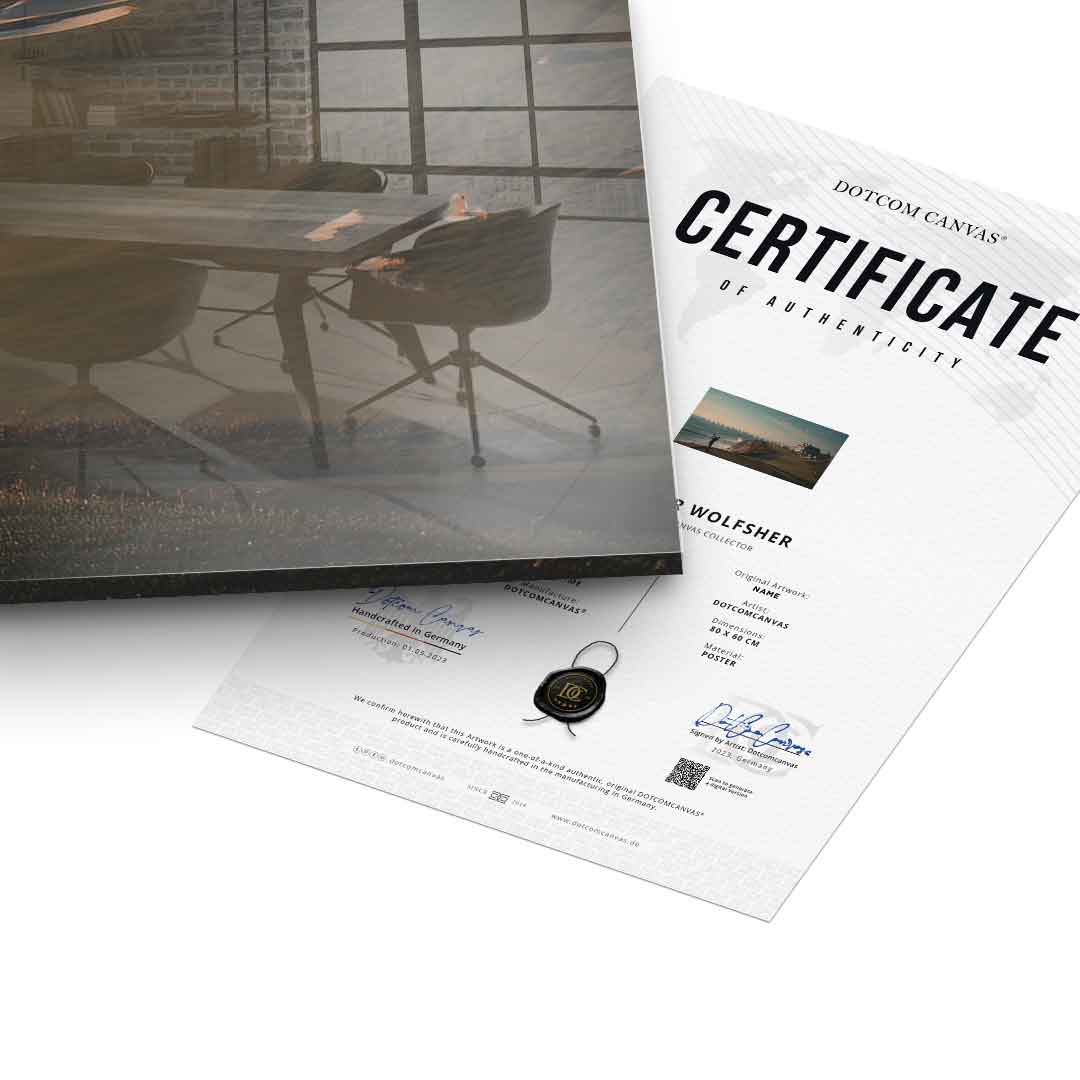 Luxury is Focus in Motion - acrylic glass