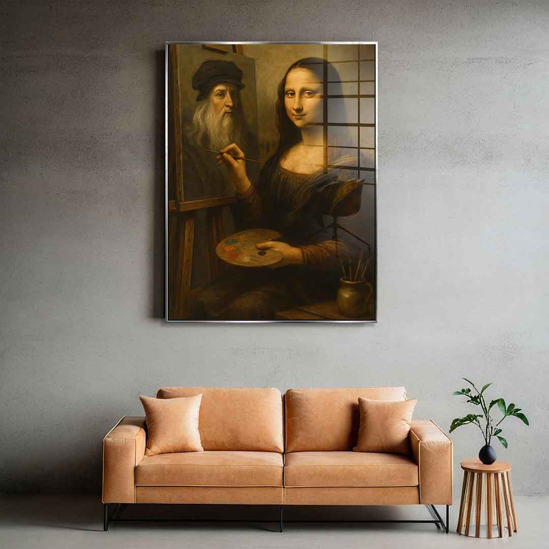 MONA PAINTING - Acrylic glass