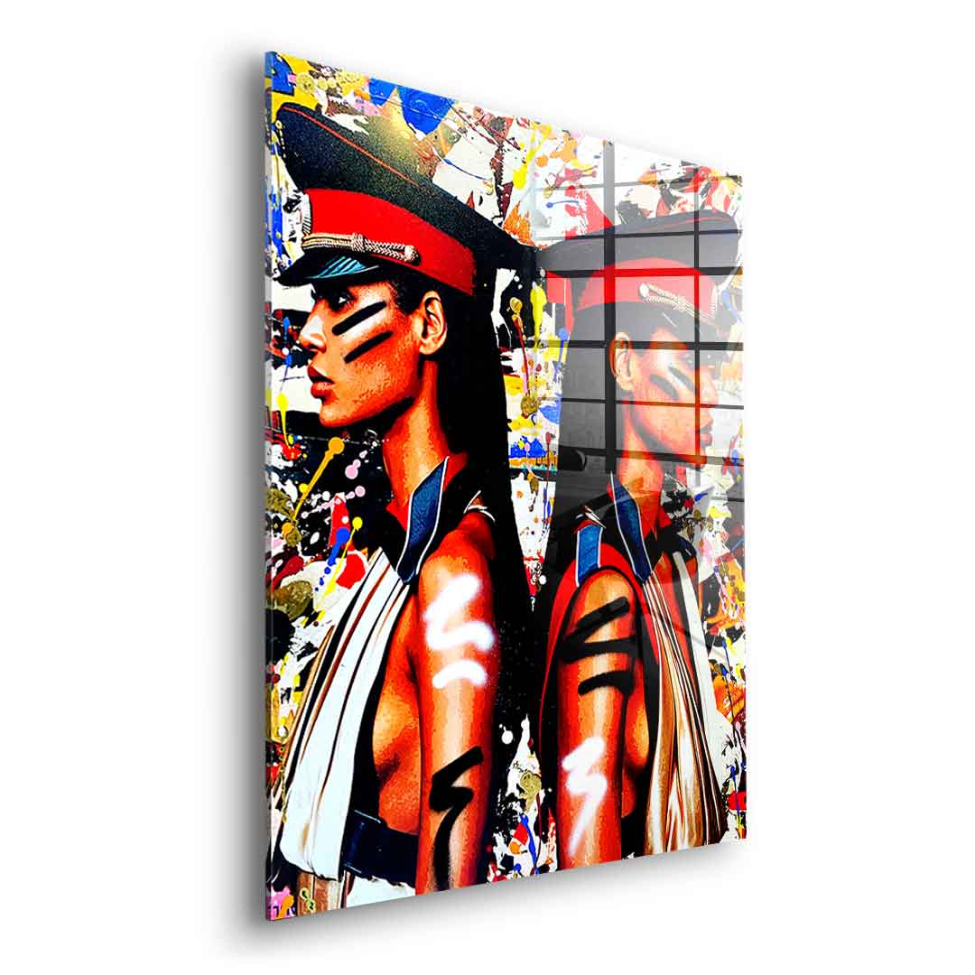 MY TWIN THAT I LOVE - Acrylglas