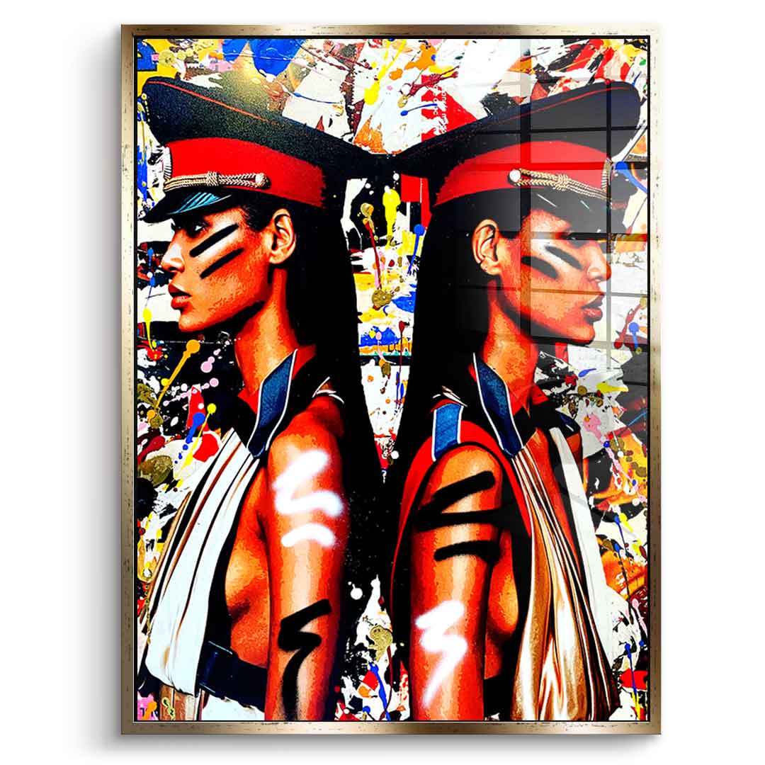 MY TWIN THAT I LOVE - Acrylglas