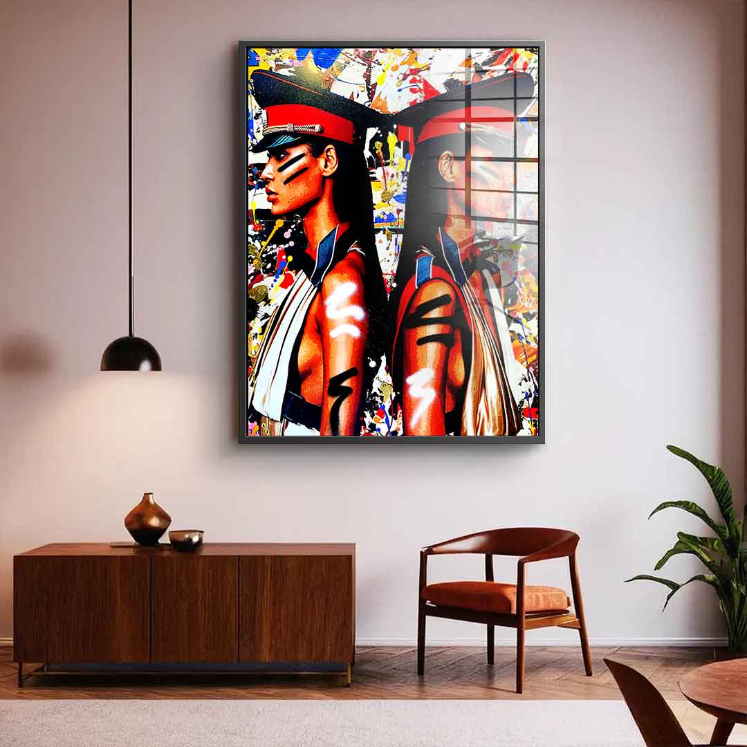 MY TWIN THAT I LOVE - Acrylglas