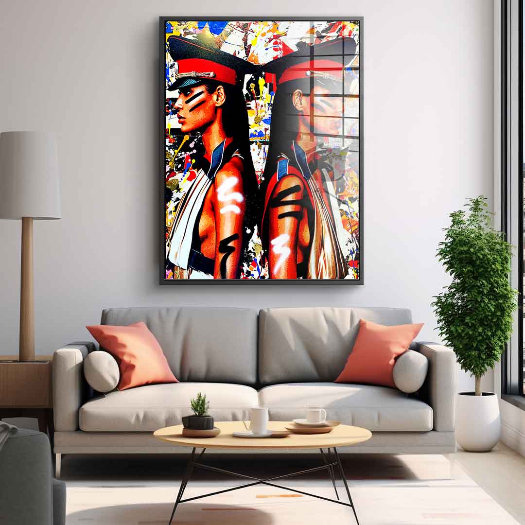 MY TWIN THAT I LOVE - Acrylglas