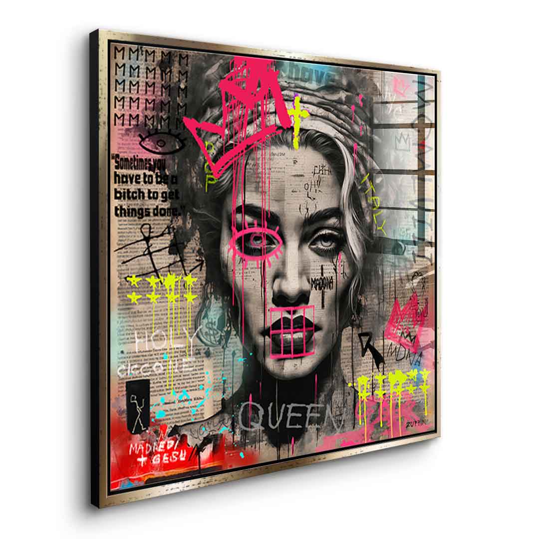 Madona - Acrylic glass