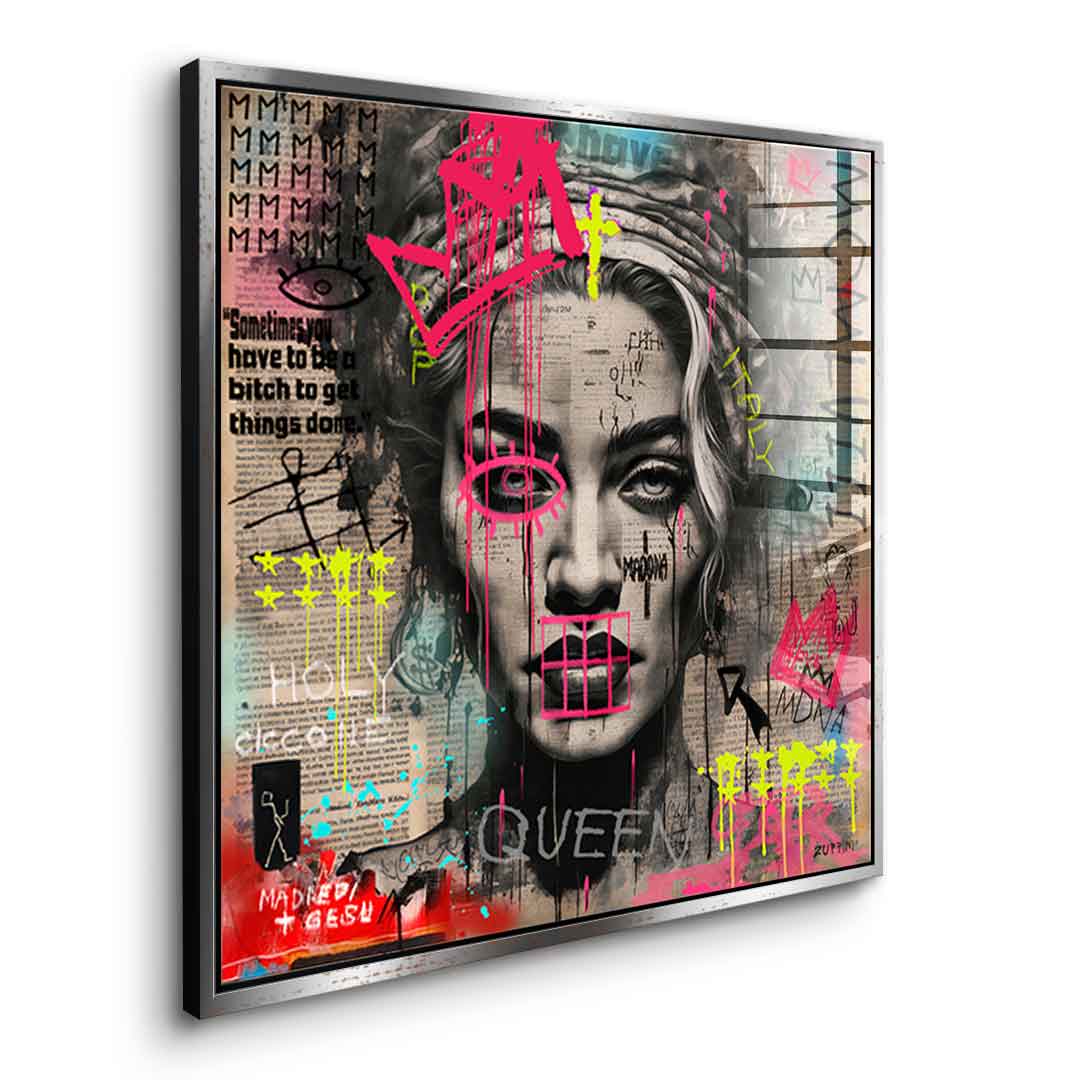 Madona - Acrylic glass