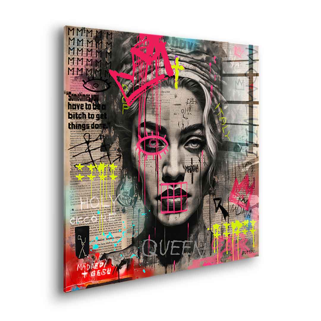 Madona - Acrylic glass