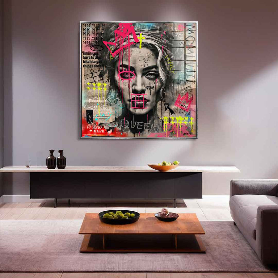 Madona - Acrylglas