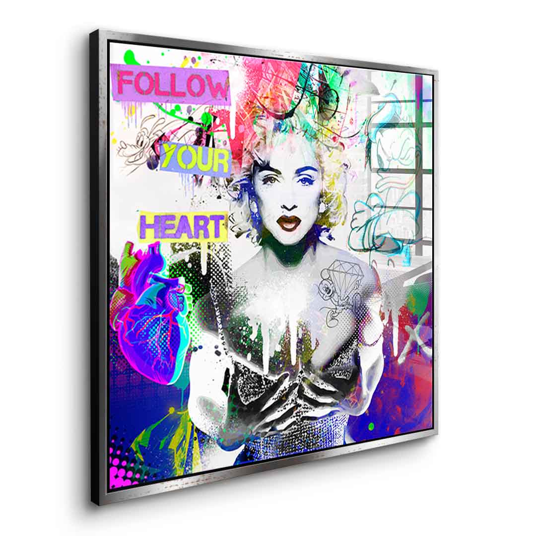 Madonna Follow - Acrylglas