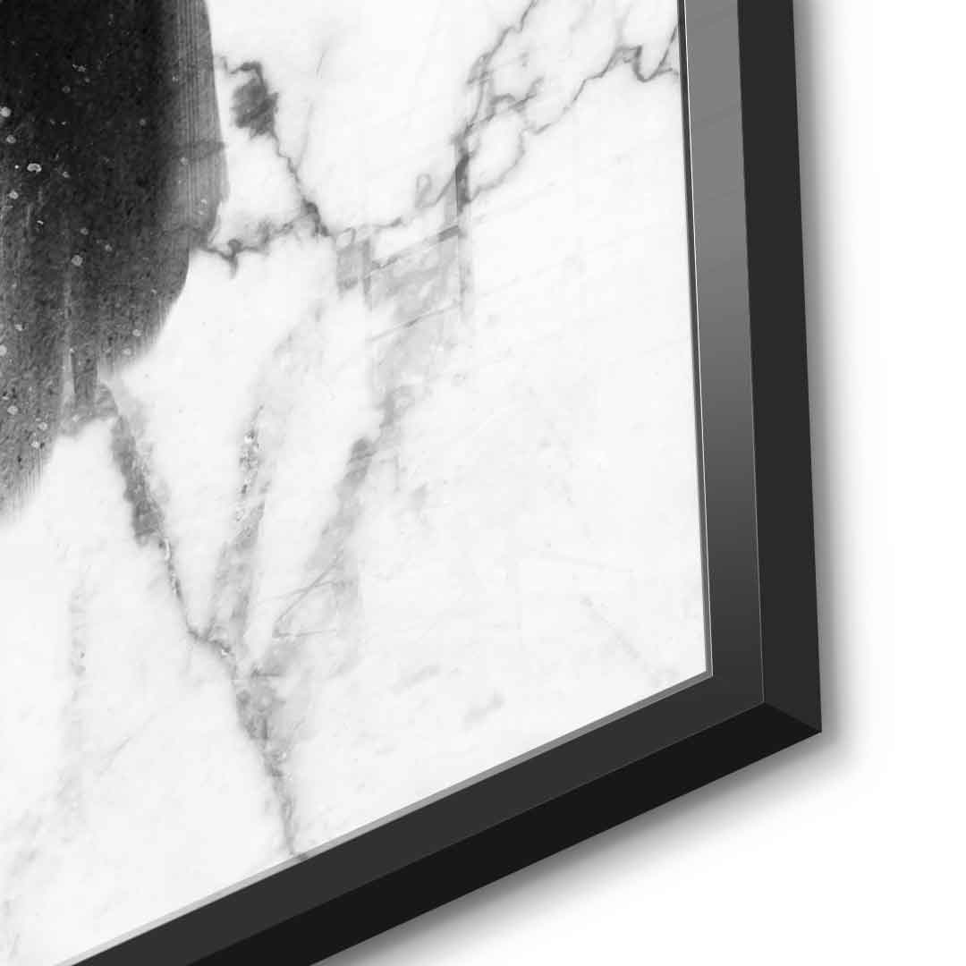 Marble Decay Skull - Acrylic glass