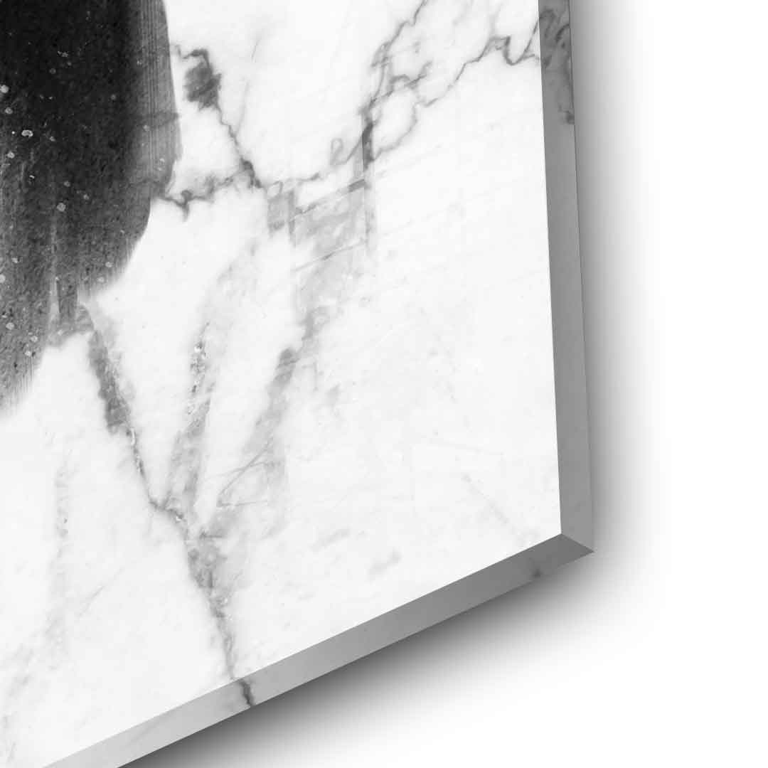 Marble Decay Skull - Acrylic glass