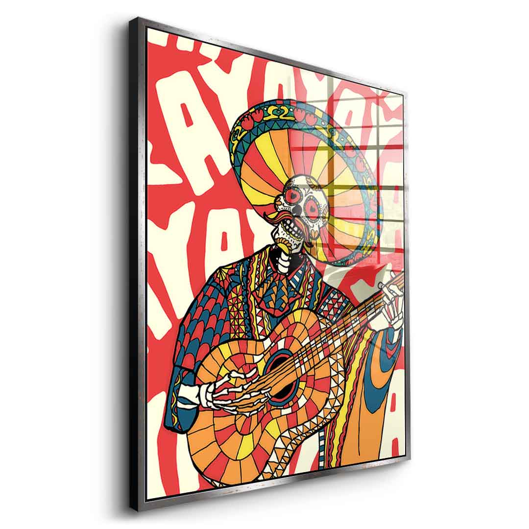 Mariachi Rug Plain - Acrylic Glass