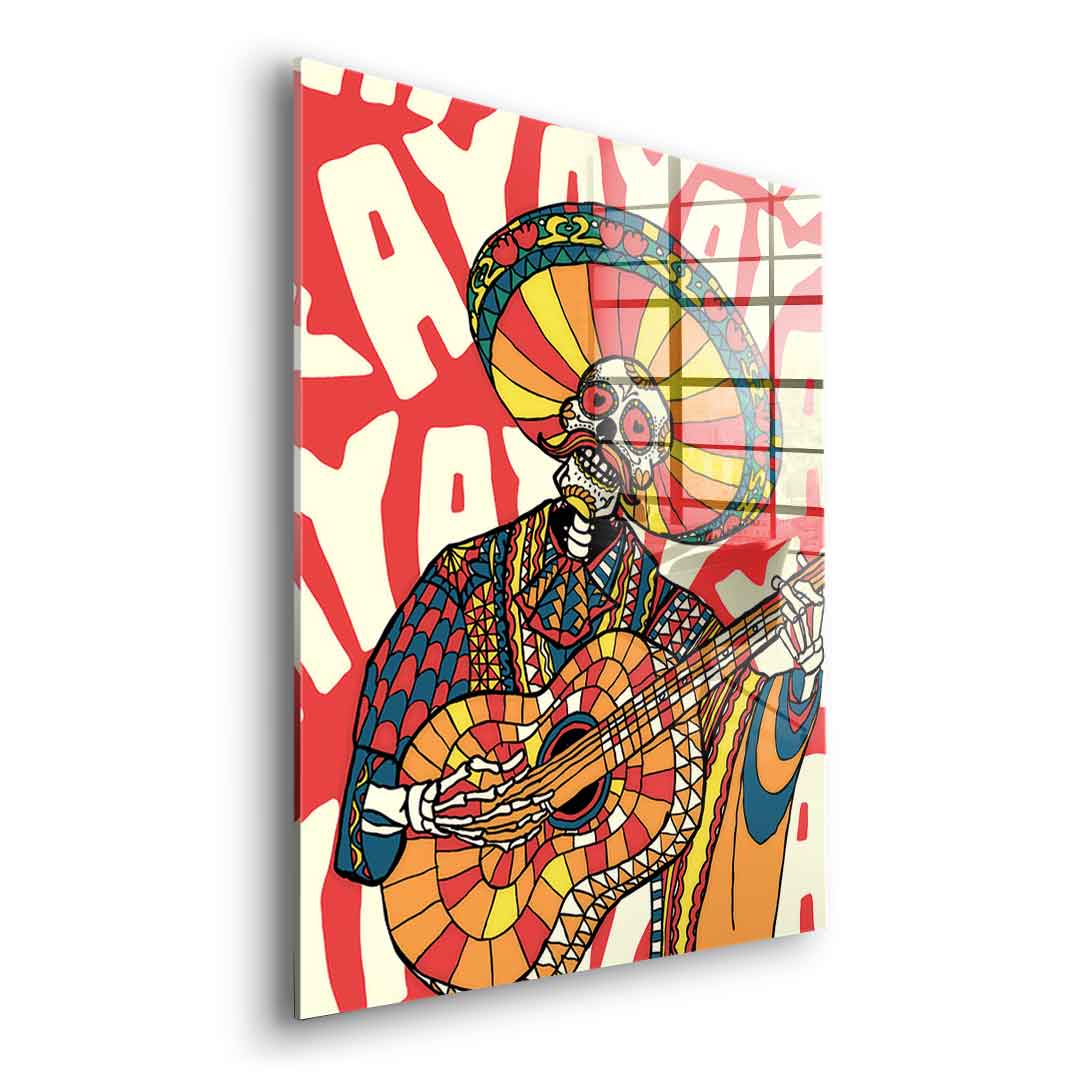 Mariachi Rug Plain - Acrylic Glass