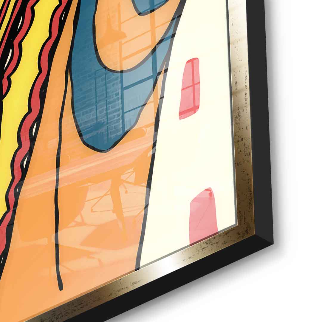 Mariachi Rug Plain - Acrylic Glass