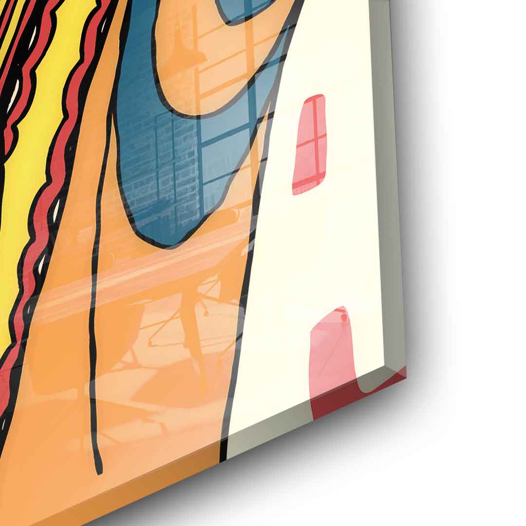 Mariachi Rug Plain - Acrylic Glass