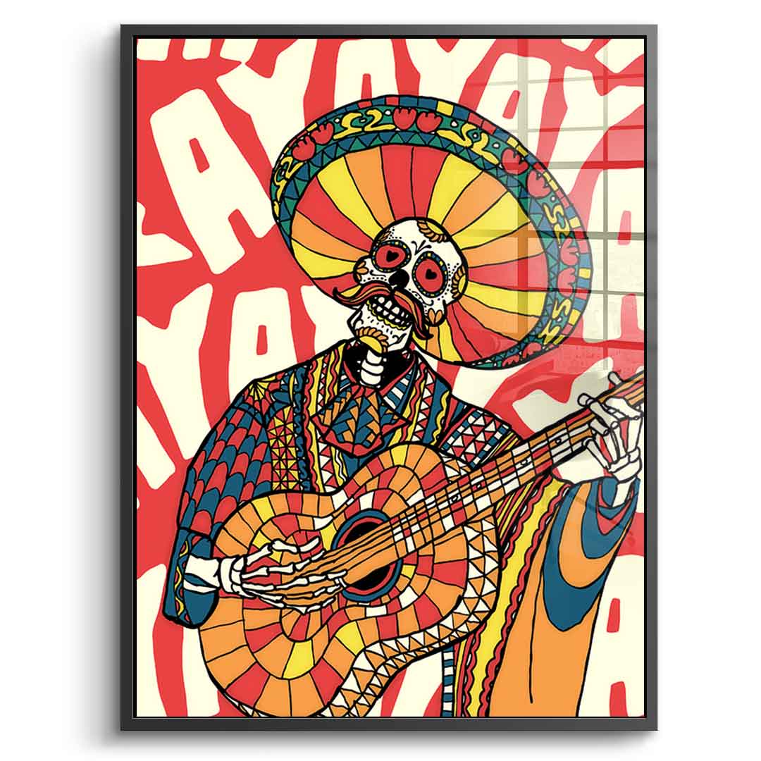 Mariachi Rug Plain - Acrylic Glass