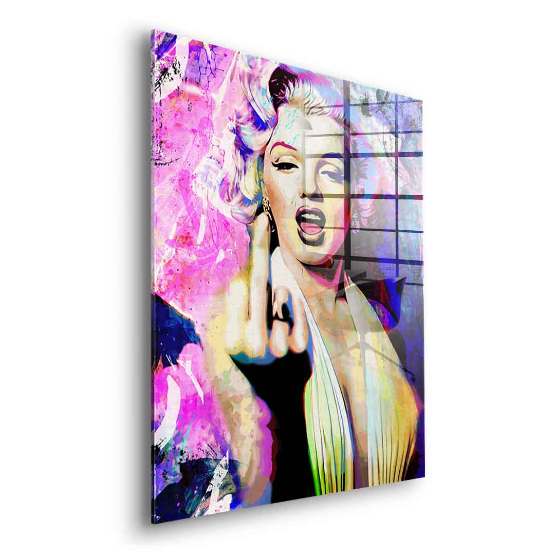 Marilyn Fuck U - Acrylic glass
