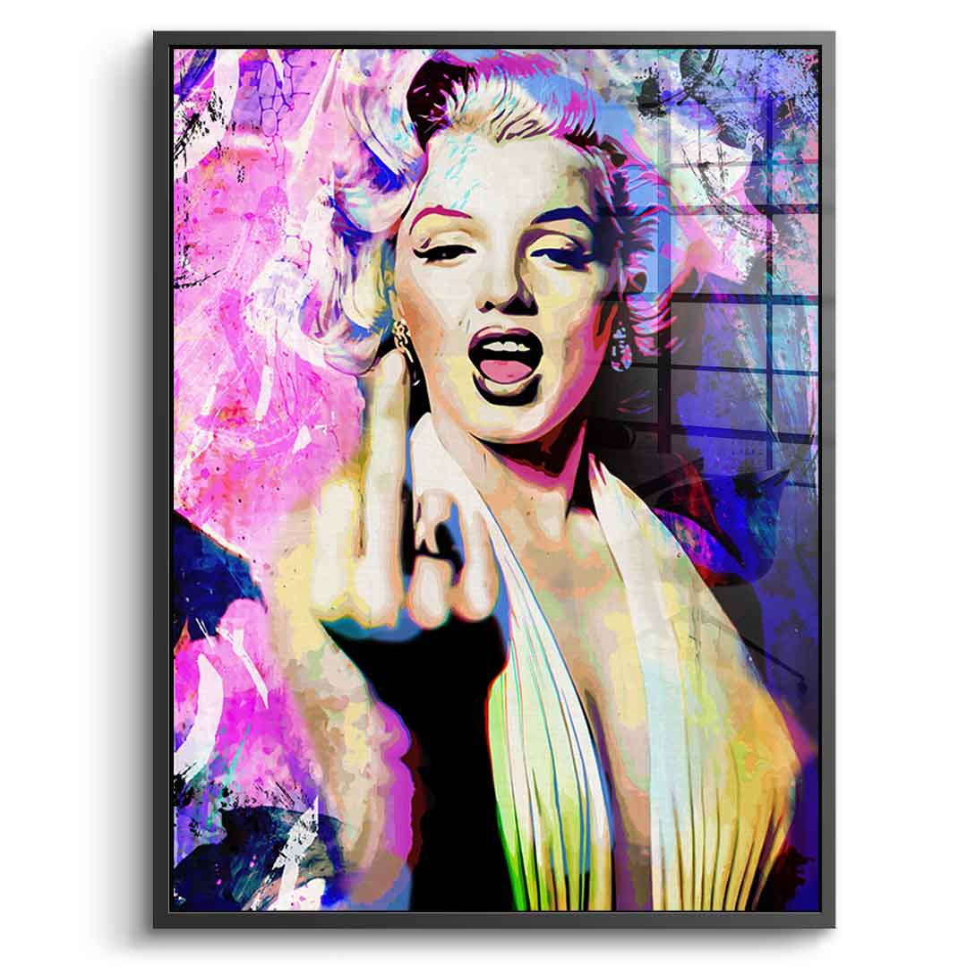 Marilyn Fuck U - Acrylic glass