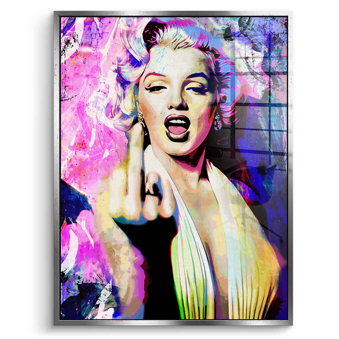 Marilyn Fuck U - Acrylic glass