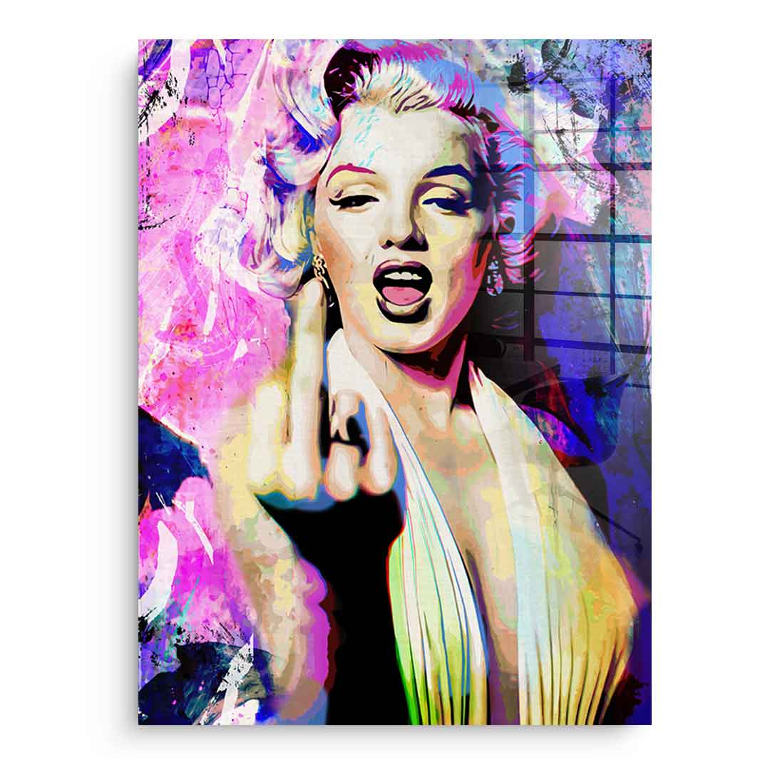 Marilyn Fuck U - Acrylic glass