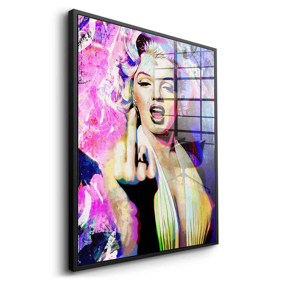 Marilyn Fuck U - Acrylic glass