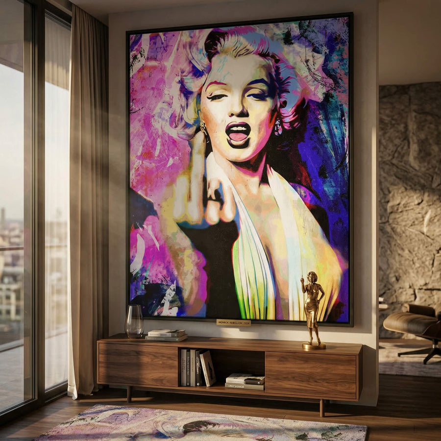 Marilyn Fuck U - Acrylic glass