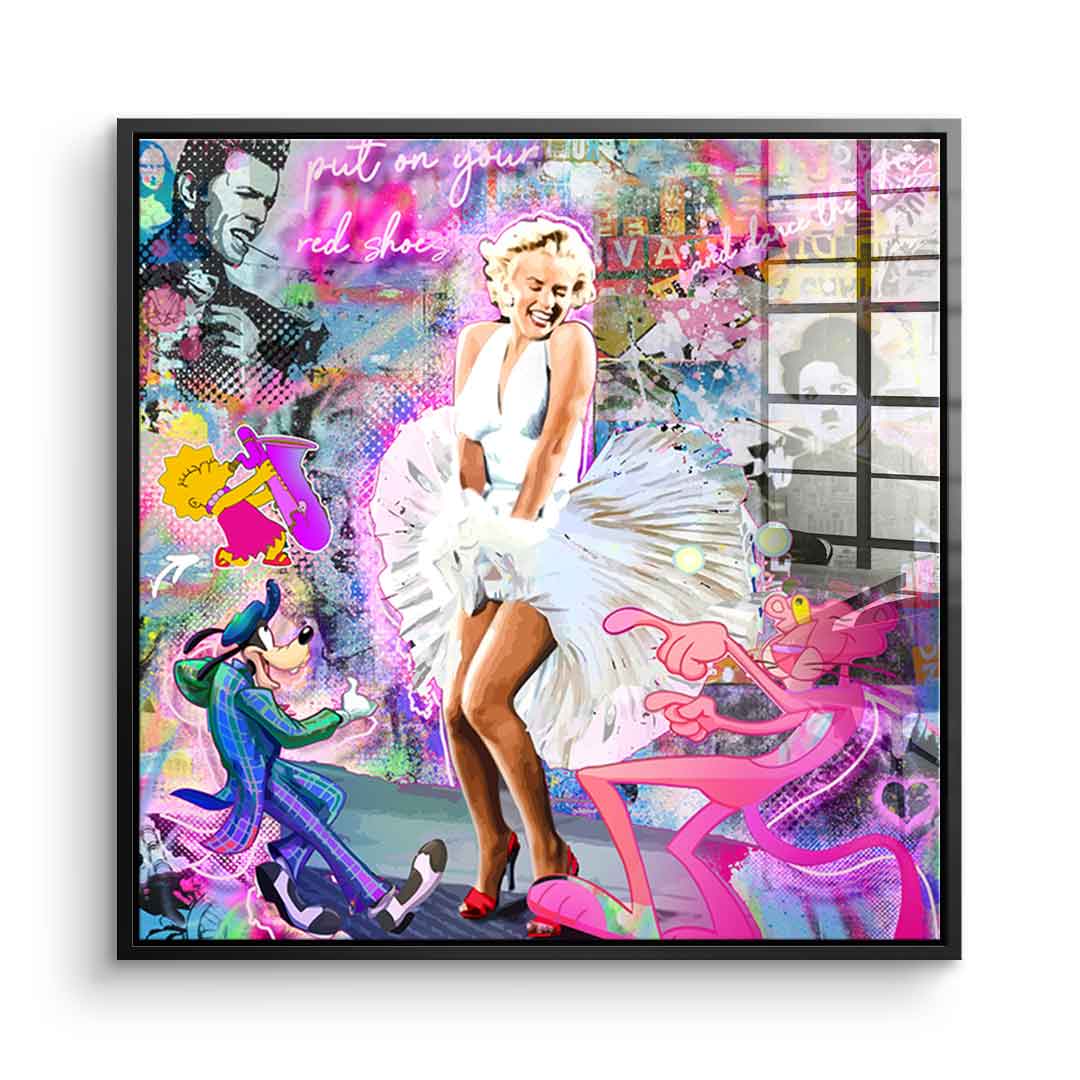 Marilyn Dance - Acrylglas